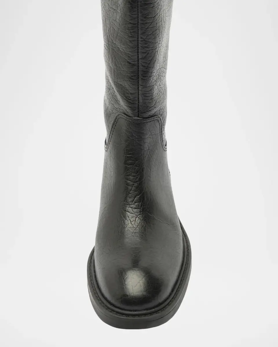 Schutz 35mm Bianca Crinkled Leather Knee-High Boots | Thumbnail 4 Schutz 35mm Bianca Crinkled Leather Knee-High Boots | Thumbnail 4