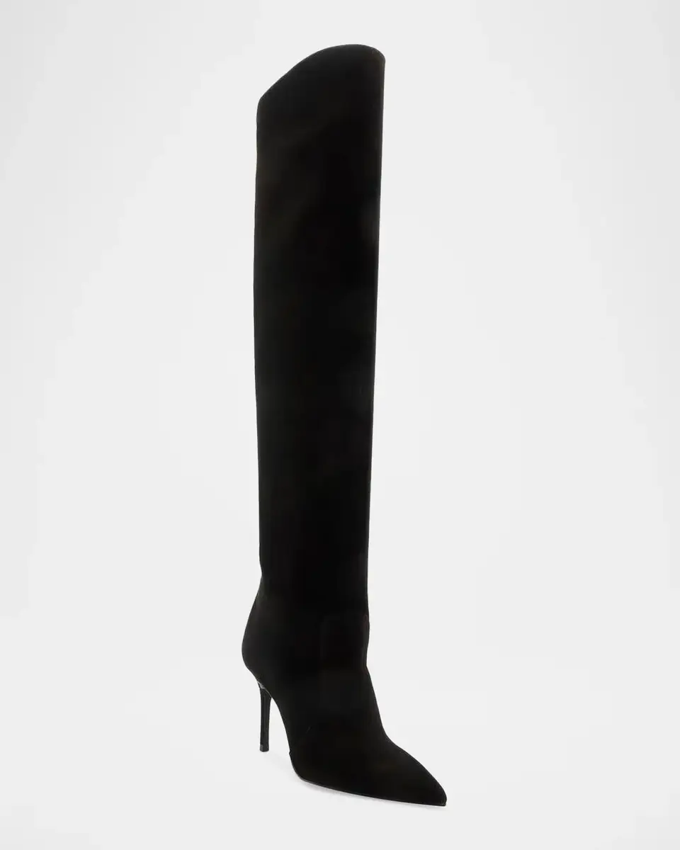 Schutz 85mm Mikki Suede Over-The-Knee Boots | Thumbnail 2 Schutz 85mm Mikki Suede Over-The-Knee Boots | Thumbnail 2