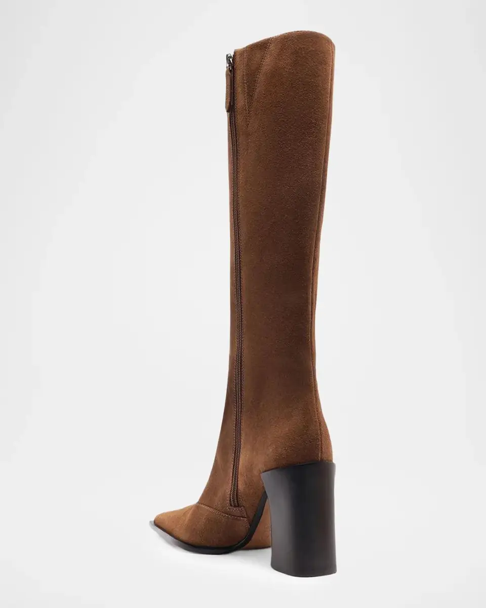 Schutz 85mm Raffaela Suede Knee-High Boots | Thumbnail 3 Schutz 85mm Raffaela Suede Knee-High Boots | Thumbnail 3