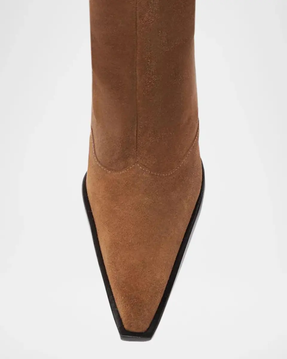 Schutz 85mm Raffaela Suede Knee-High Boots | Thumbnail 4 Schutz 85mm Raffaela Suede Knee-High Boots | Thumbnail 4