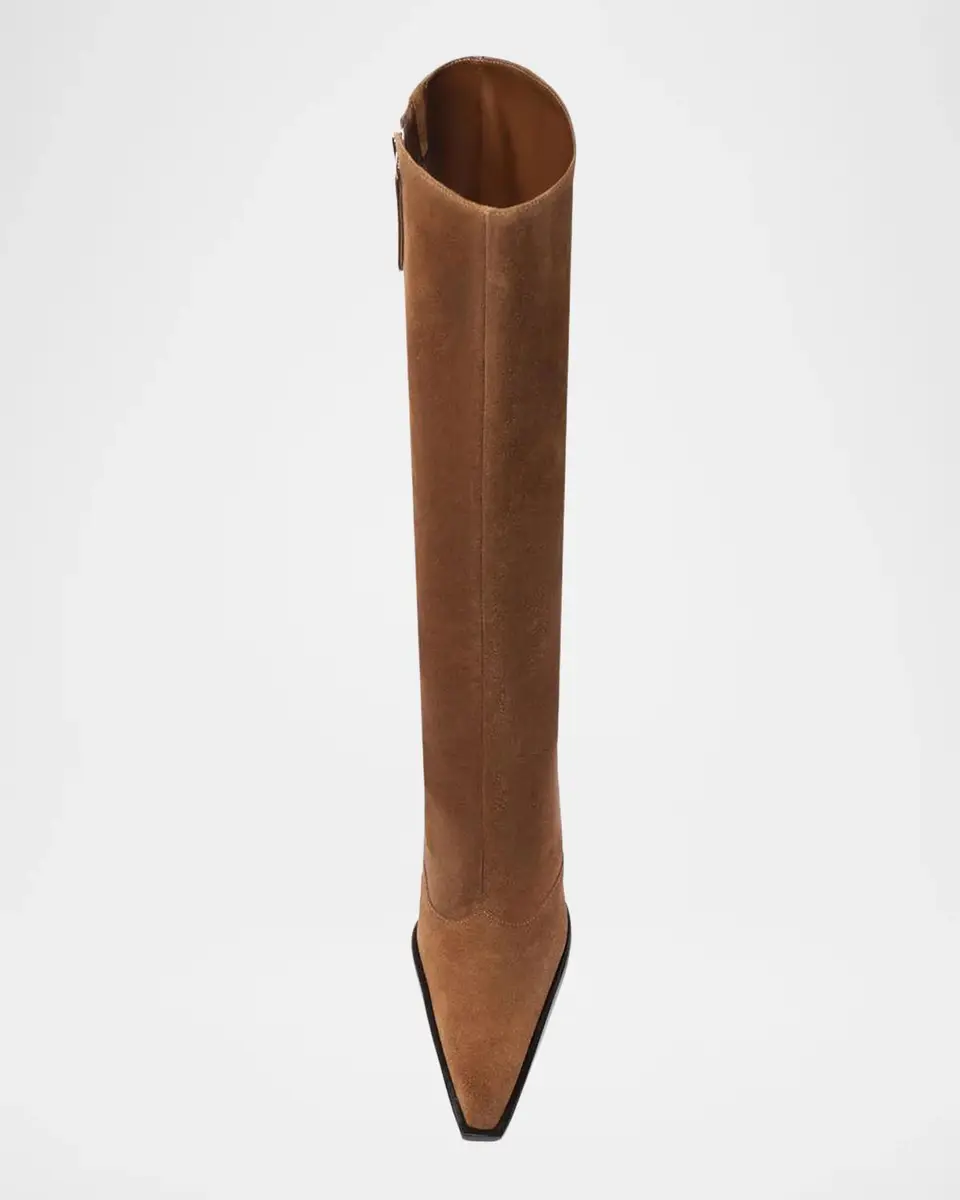 Schutz 85mm Raffaela Suede Knee-High Boots | Thumbnail 5 Schutz 85mm Raffaela Suede Knee-High Boots | Thumbnail 5