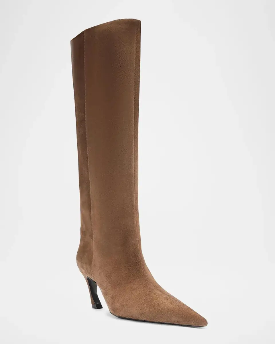 Schutz 70mm Lexi Suede Knee-High Boots | Thumbnail 2 Schutz 70mm Lexi Suede Knee-High Boots | Thumbnail 2