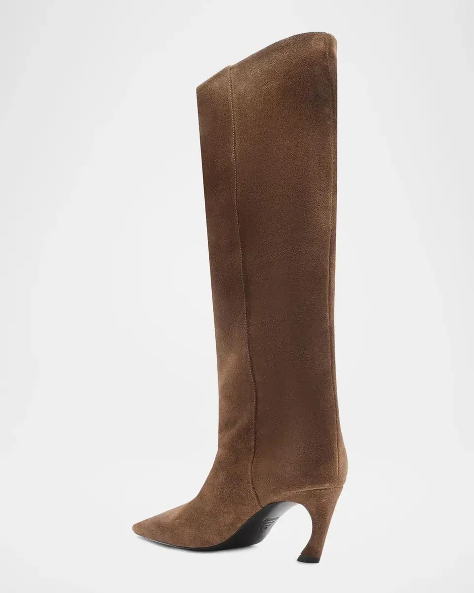 Schutz 70mm Lexi Suede Knee-High Boots | Thumbnail 3 Schutz 70mm Lexi Suede Knee-High Boots | Thumbnail 3