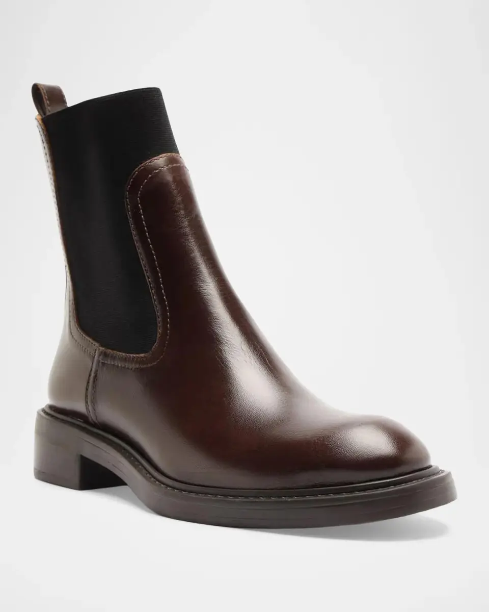 Schutz 35mm Olivia Leather Ankle Booties | Thumbnail 2 Schutz 35mm Olivia Leather Ankle Booties | Thumbnail 2