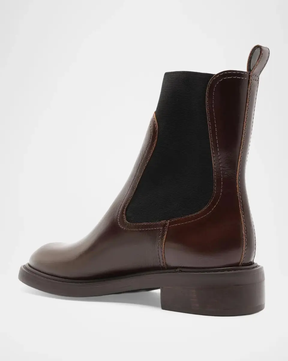 Schutz 35mm Olivia Leather Ankle Booties | Thumbnail 3 Schutz 35mm Olivia Leather Ankle Booties | Thumbnail 3