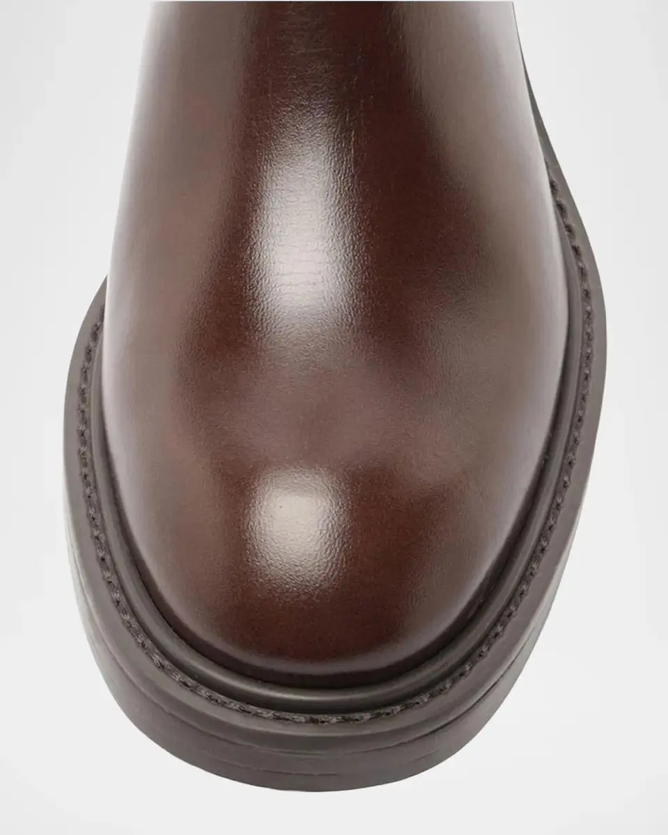 Schutz 35mm Olivia Leather Ankle Booties | Thumbnail 4 Schutz 35mm Olivia Leather Ankle Booties | Thumbnail 4