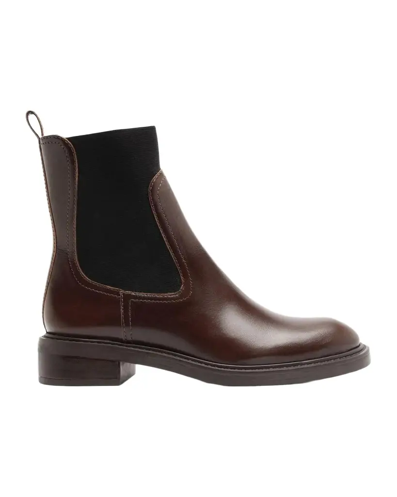 Schutz 35mm Olivia Leather Ankle Booties