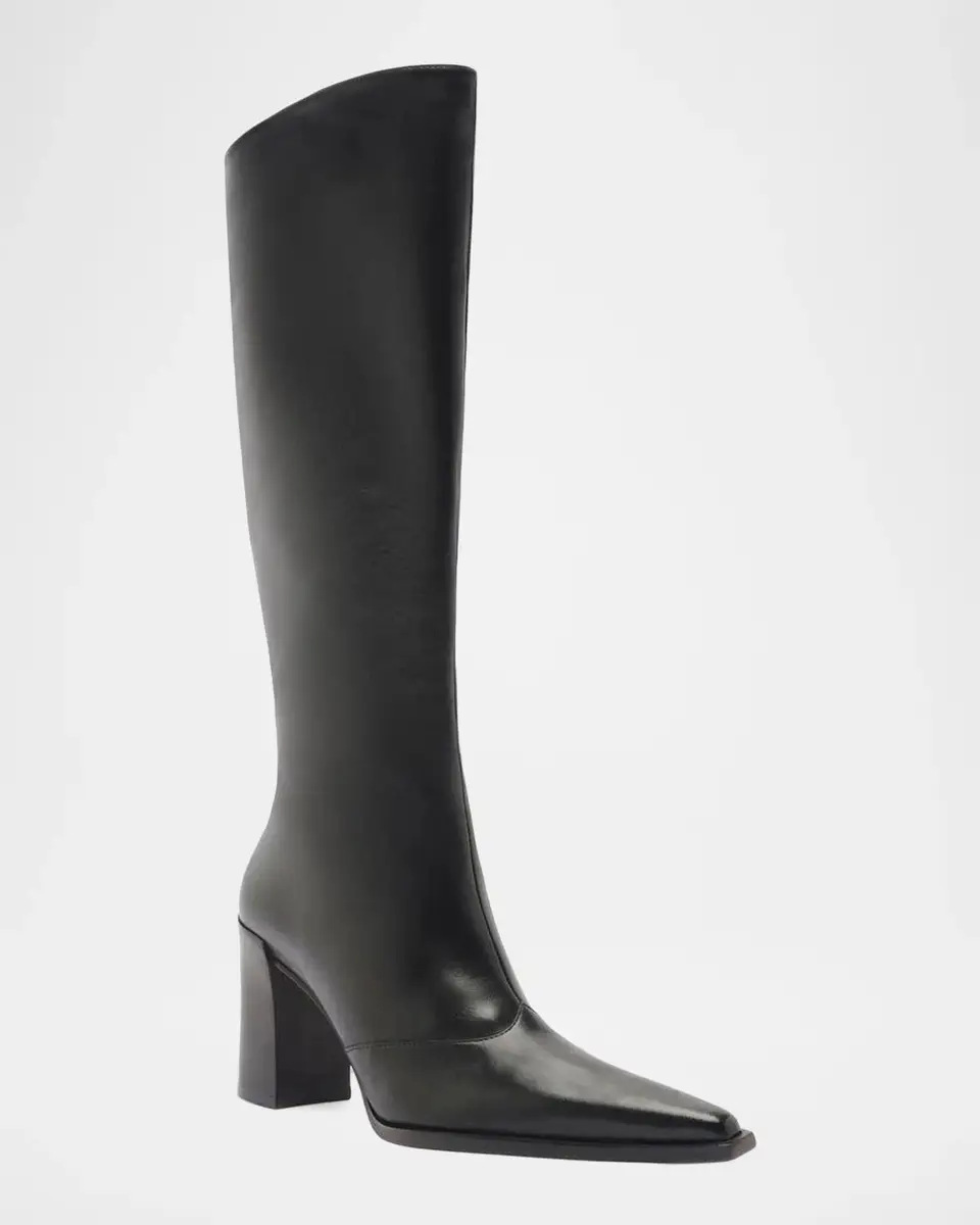 Schutz 85mm Raffaela Leather Knee-High Boots | Thumbnail 2 Schutz 85mm Raffaela Leather Knee-High Boots | Thumbnail 2