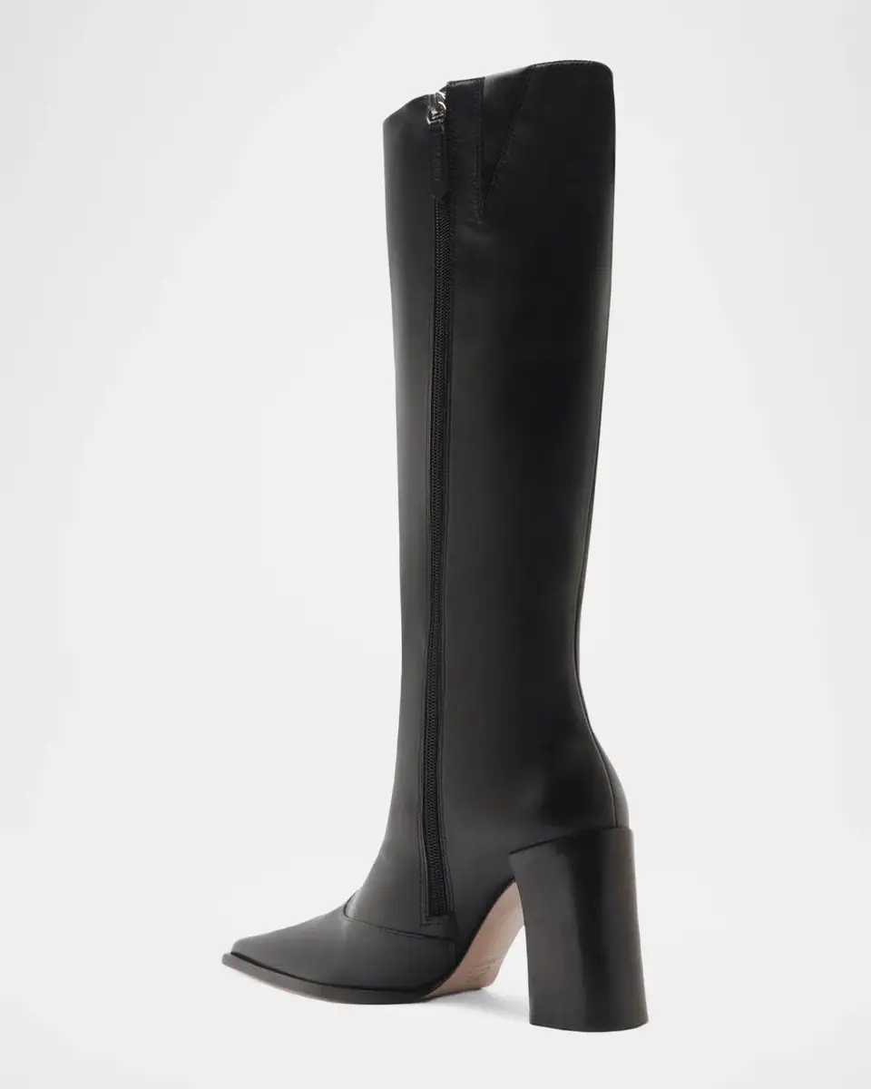 Schutz 85mm Raffaela Leather Knee-High Boots | Thumbnail 3 Schutz 85mm Raffaela Leather Knee-High Boots | Thumbnail 3