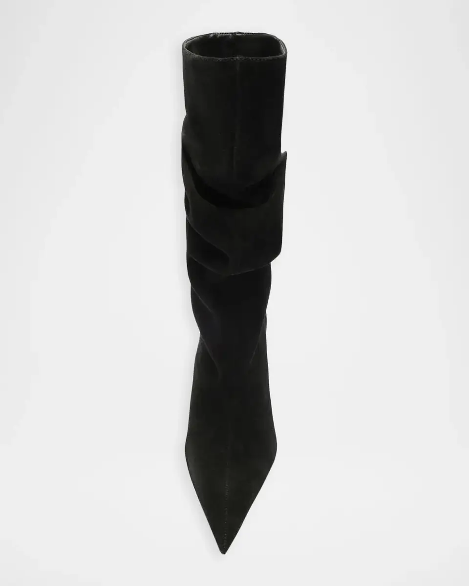 Schutz 85mm Harriet Slouchy Suede Booties | Thumbnail 5 Schutz 85mm Harriet Slouchy Suede Booties | Thumbnail 5