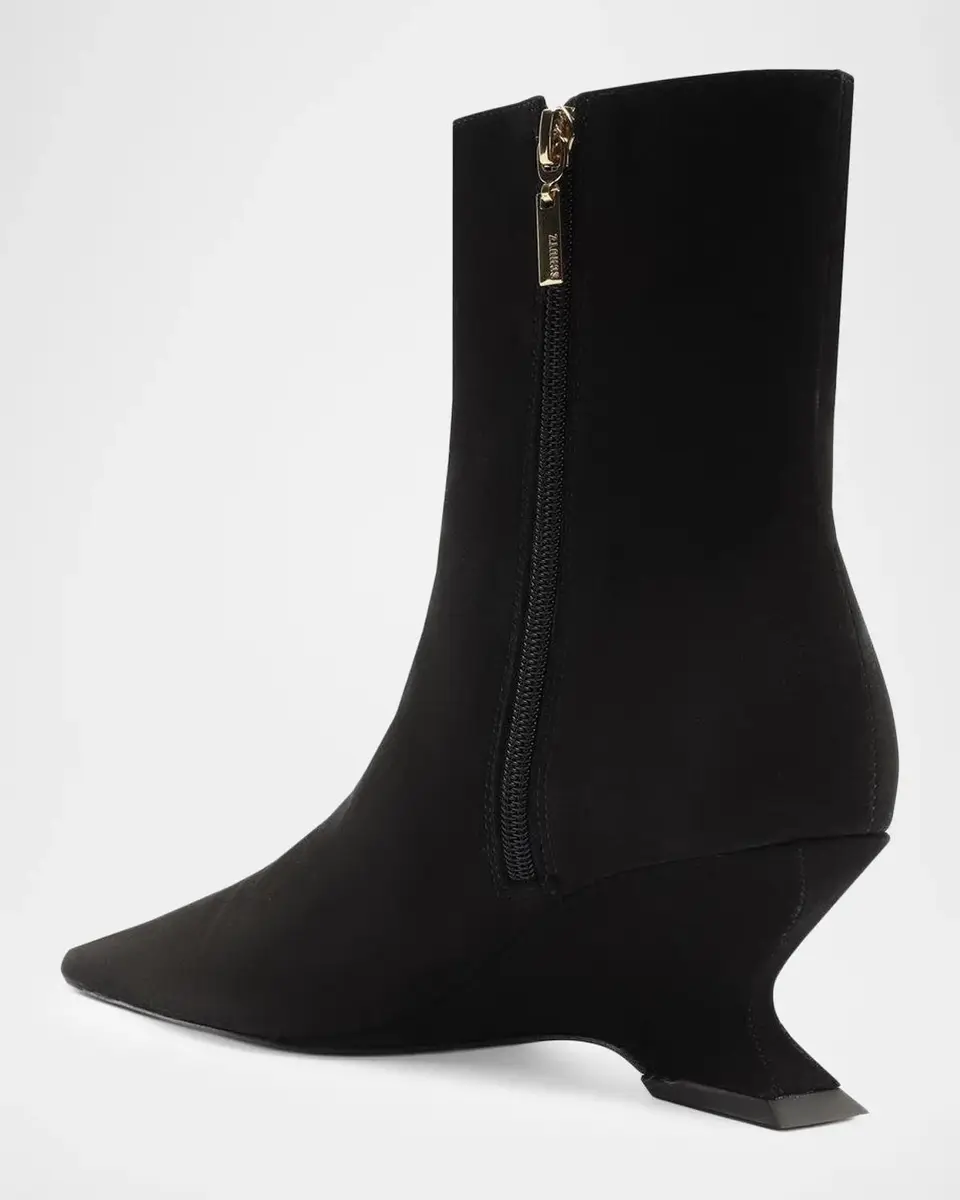 Schutz 60mm Siena Suede Booties | Thumbnail 3 Schutz 60mm Siena Suede Booties | Thumbnail 3