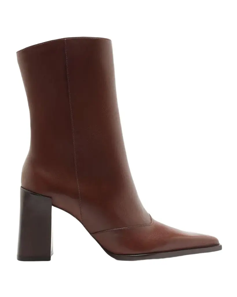 Schutz 85mm Raffaela Leather Ankle Boots