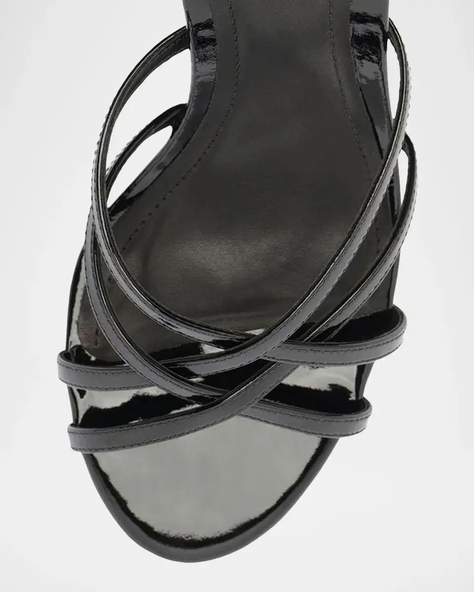 Schutz 90mm Marion Strappy Patent Leather Sandals | Thumbnail 4 Schutz 90mm Marion Strappy Patent Leather Sandals | Thumbnail 4