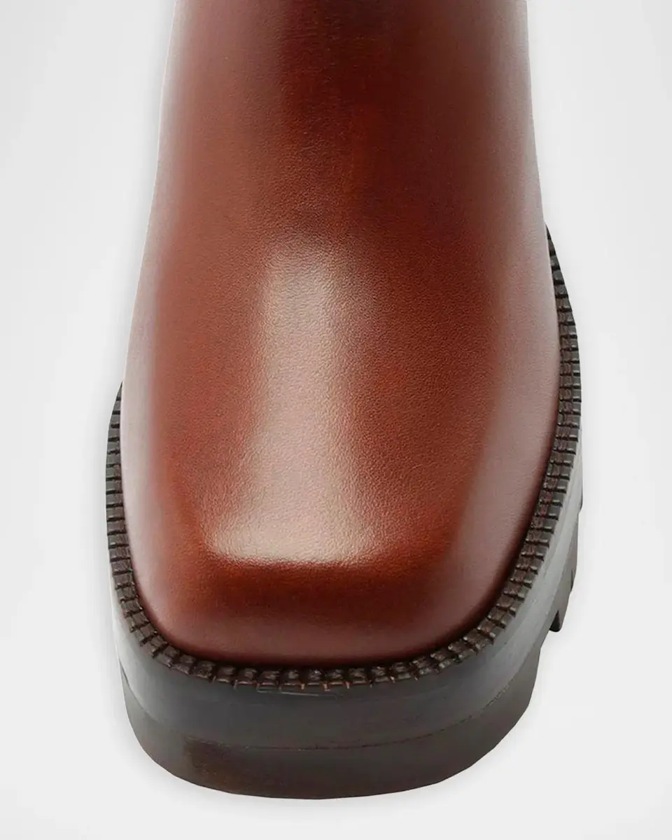 Schutz 85mm 240 Leather Ankle Booties | Thumbnail 4 Schutz 85mm 240 Leather Ankle Booties | Thumbnail 4