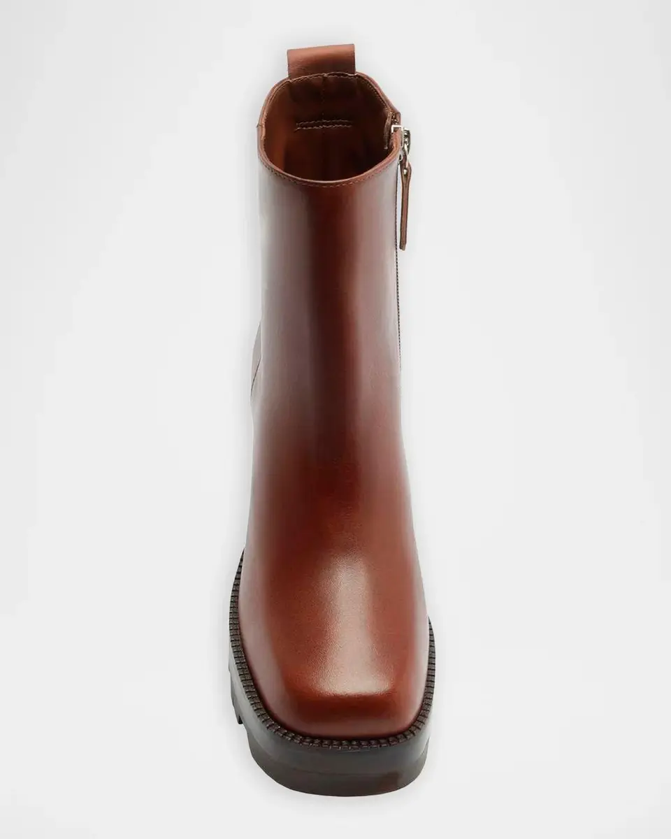 Schutz 85mm 240 Leather Ankle Booties | Thumbnail 5 Schutz 85mm 240 Leather Ankle Booties | Thumbnail 5