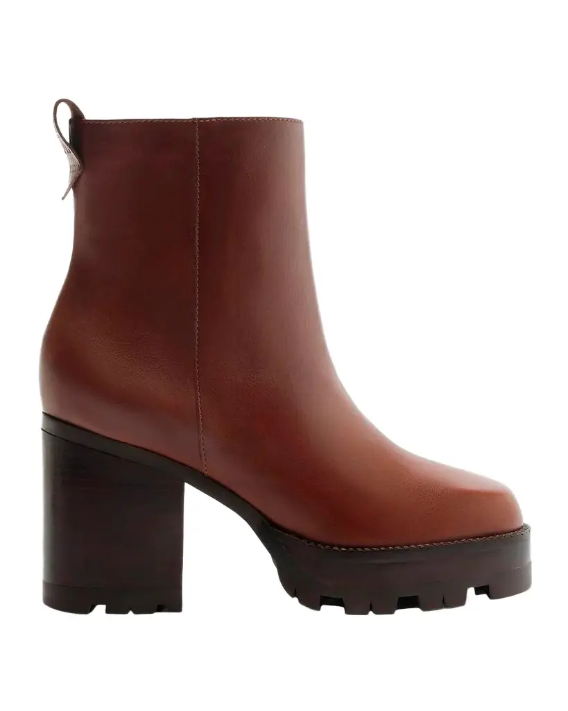 Schutz 85mm 240 Leather Ankle Booties
