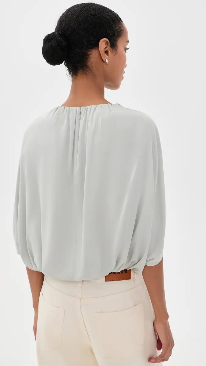 Vince Gathered Cape Bubble Blouse | Thumbnail 3 Vince Gathered Cape Bubble Blouse | Thumbnail 3
