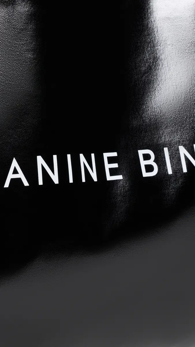 Anine Bing Leo Coated Canvas Tote Bag | Thumbnail 5 Anine Bing Leo Coated Canvas Tote Bag | Thumbnail 5