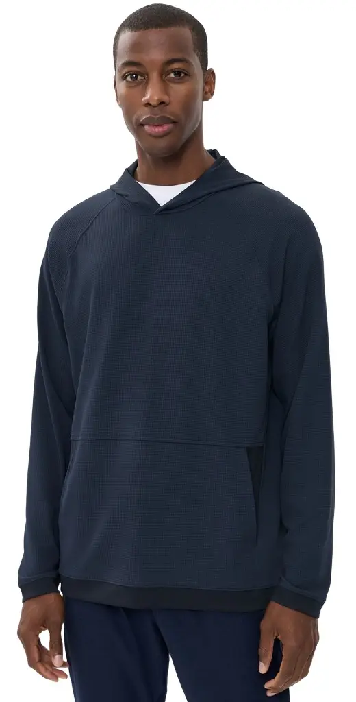 Rhone Waffle Tech Hoodie True Navy S | Image 1 Rhone Waffle Tech Hoodie True Navy S | Image 1