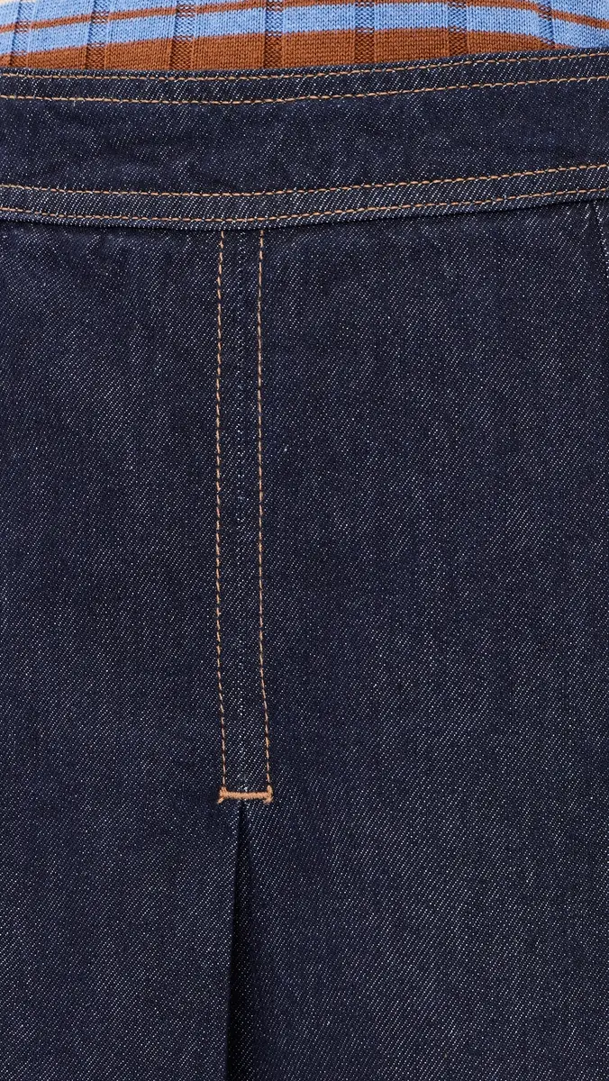 Madewell Denim Pleated Mini Skirt | Thumbnail 6 Madewell Denim Pleated Mini Skirt | Thumbnail 6