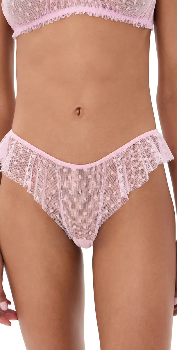 Only Hearts Coucou ola Butterfly Bikini Panty Candy Pink | Image 1 Only Hearts Coucou ola Butterfly Bikini Panty Candy Pink | Image 1