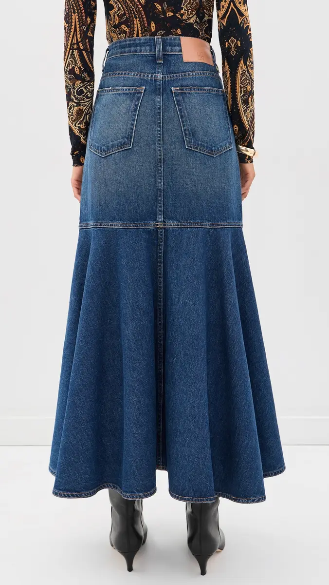 Ulla Johnson The Madelyn Denim Skirt | Thumbnail 3 Ulla Johnson The Madelyn Denim Skirt | Thumbnail 3