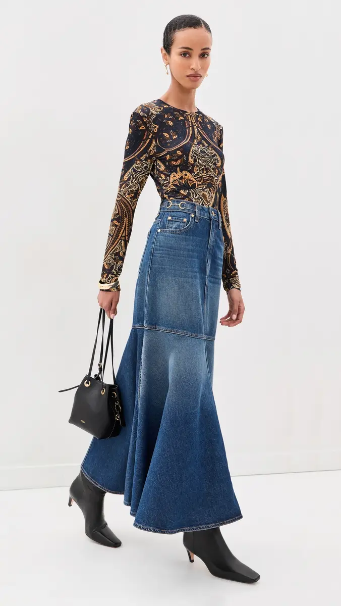 Ulla Johnson The Madelyn Denim Skirt | Thumbnail 5 Ulla Johnson The Madelyn Denim Skirt | Thumbnail 5