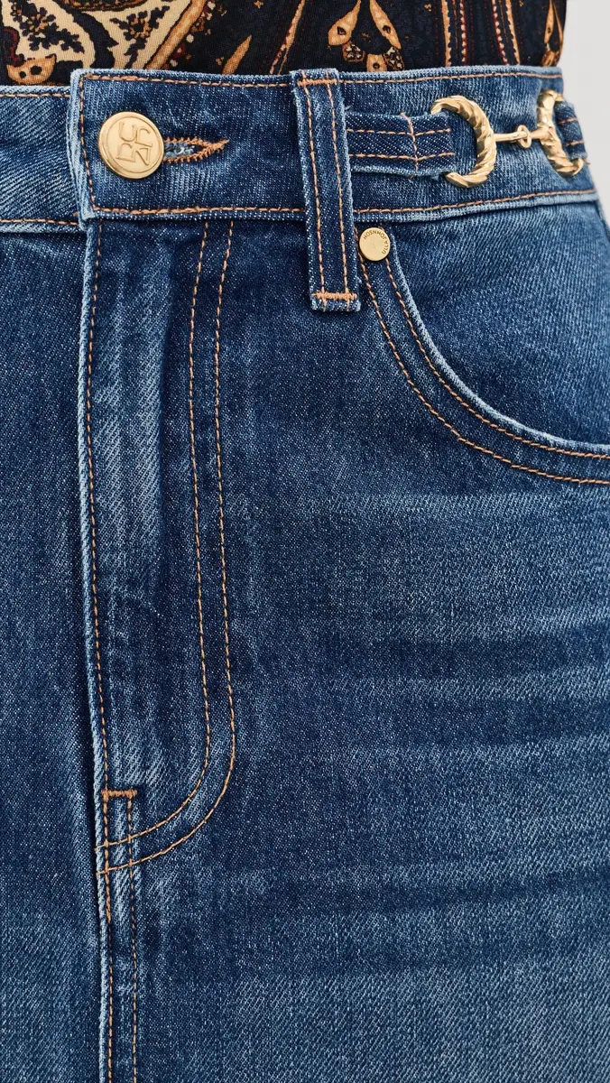 Ulla Johnson The Madelyn Denim Skirt | Thumbnail 6 Ulla Johnson The Madelyn Denim Skirt | Thumbnail 6