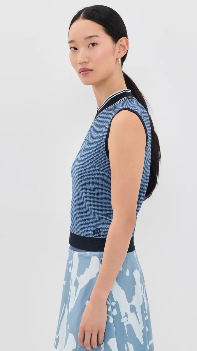Malbon Ami Mock Neck Sweater Vest | Thumbnail 4