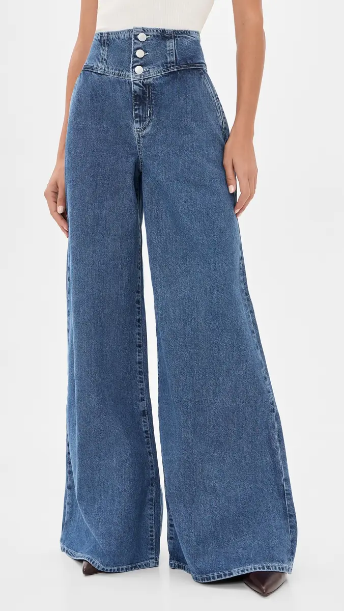 L'Agence Sonja Corset Jeans | Thumbnail 2 L'Agence Sonja Corset Jeans | Thumbnail 2