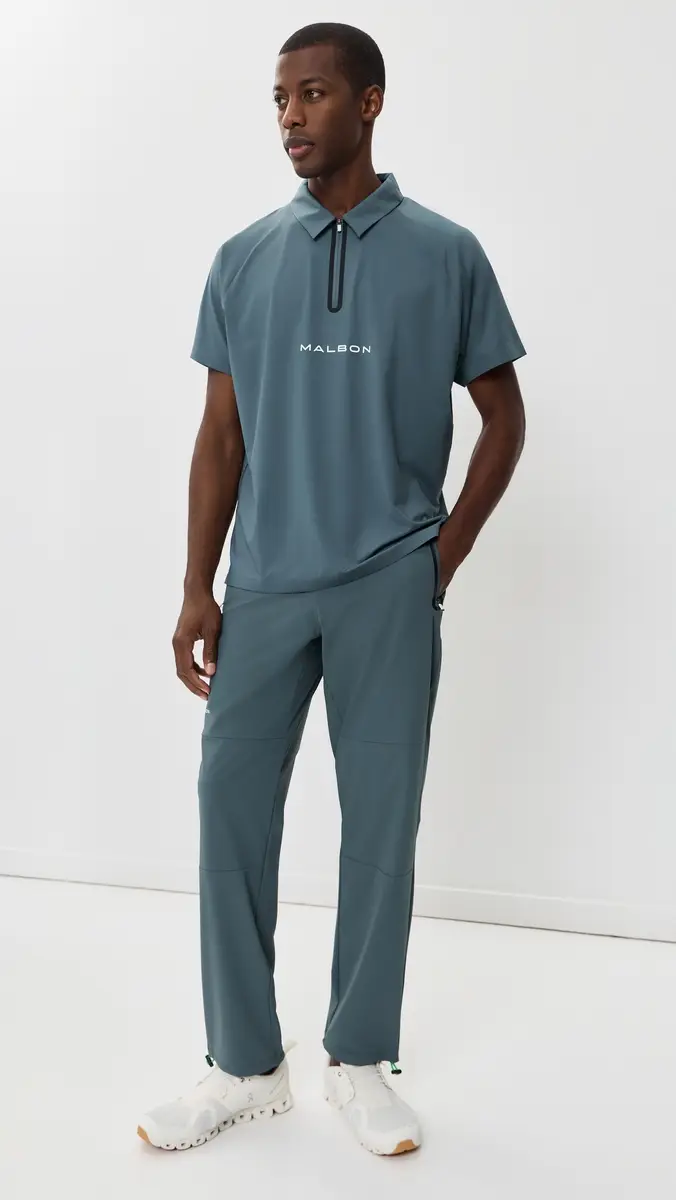 Malbon Performance Zip Raglan Polo | Thumbnail 5