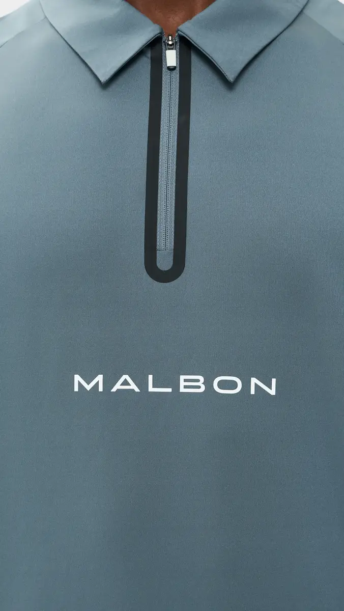 Malbon Performance Zip Raglan Polo | Thumbnail 6