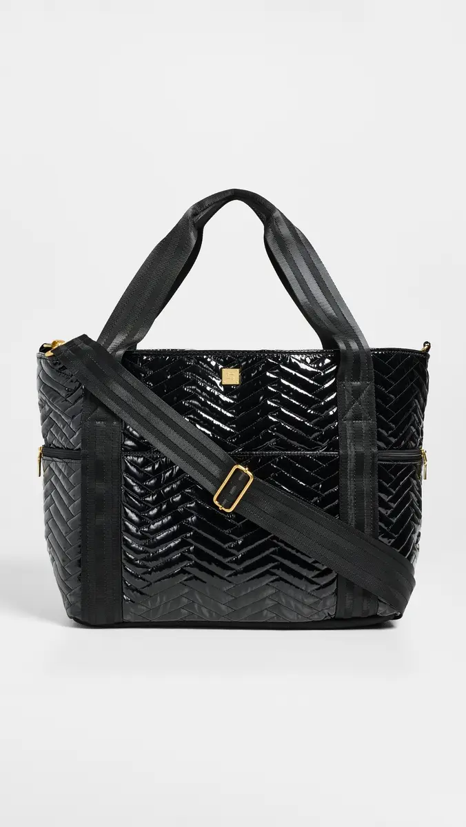 Think Royln Jet Set Wingman Moto Quilting Tote | Thumbnail 2 Think Royln Jet Set Wingman Moto Quilting Tote | Thumbnail 2