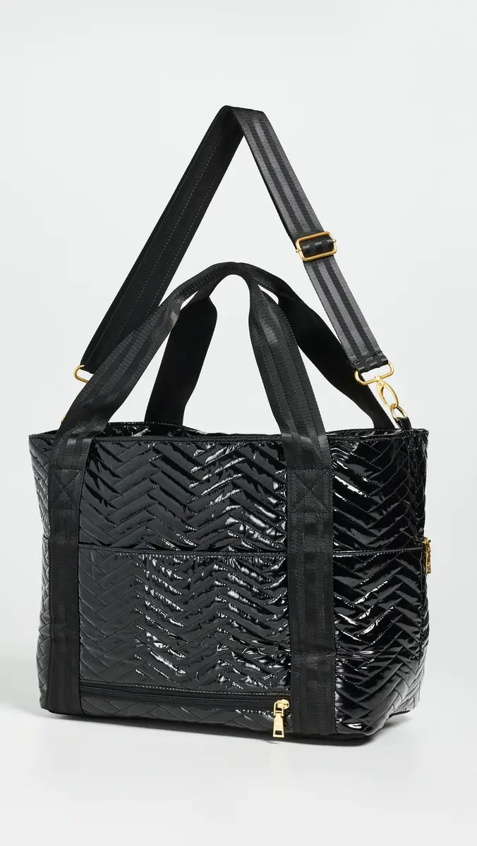 Think Royln Jet Set Wingman Moto Quilting Tote | Thumbnail 4 Think Royln Jet Set Wingman Moto Quilting Tote | Thumbnail 4