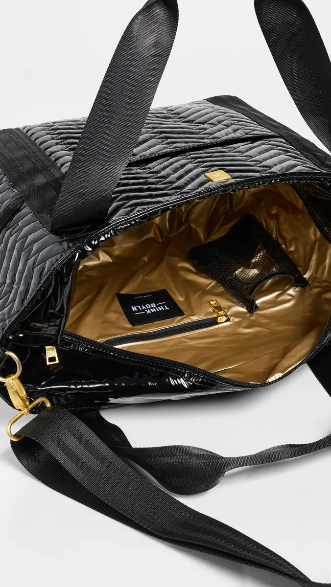 Think Royln Jet Set Wingman Moto Quilting Tote | Thumbnail 6 Think Royln Jet Set Wingman Moto Quilting Tote | Thumbnail 6