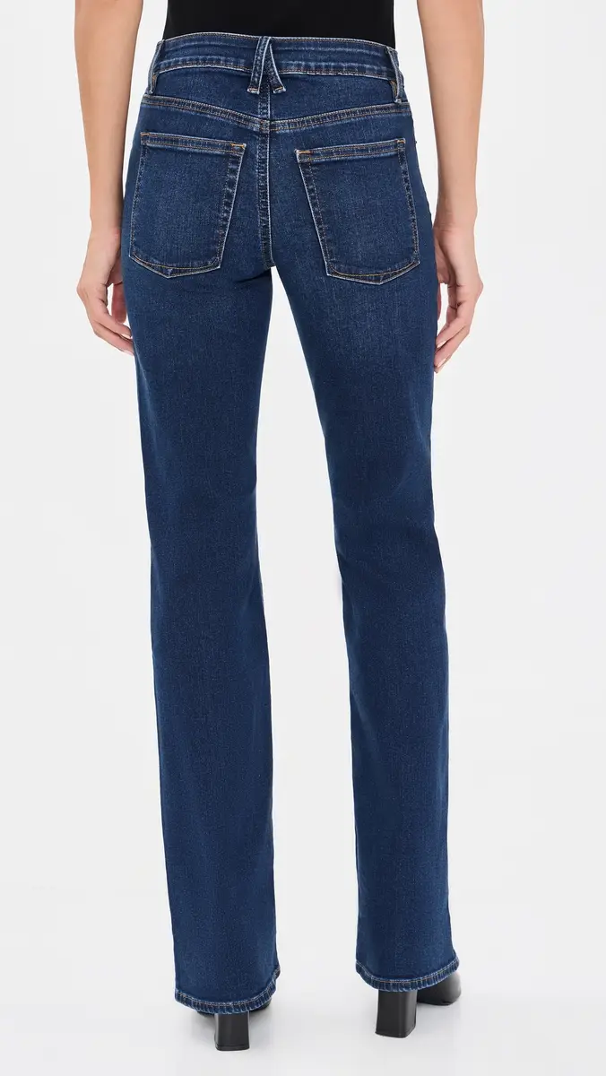 GOOD AMERICAN Good Low Rise Bootcut Jeans | Thumbnail 3 GOOD AMERICAN Good Low Rise Bootcut Jeans | Thumbnail 3