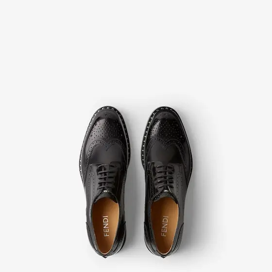 Fendi Leather Lace-Ups | Thumbnail 4