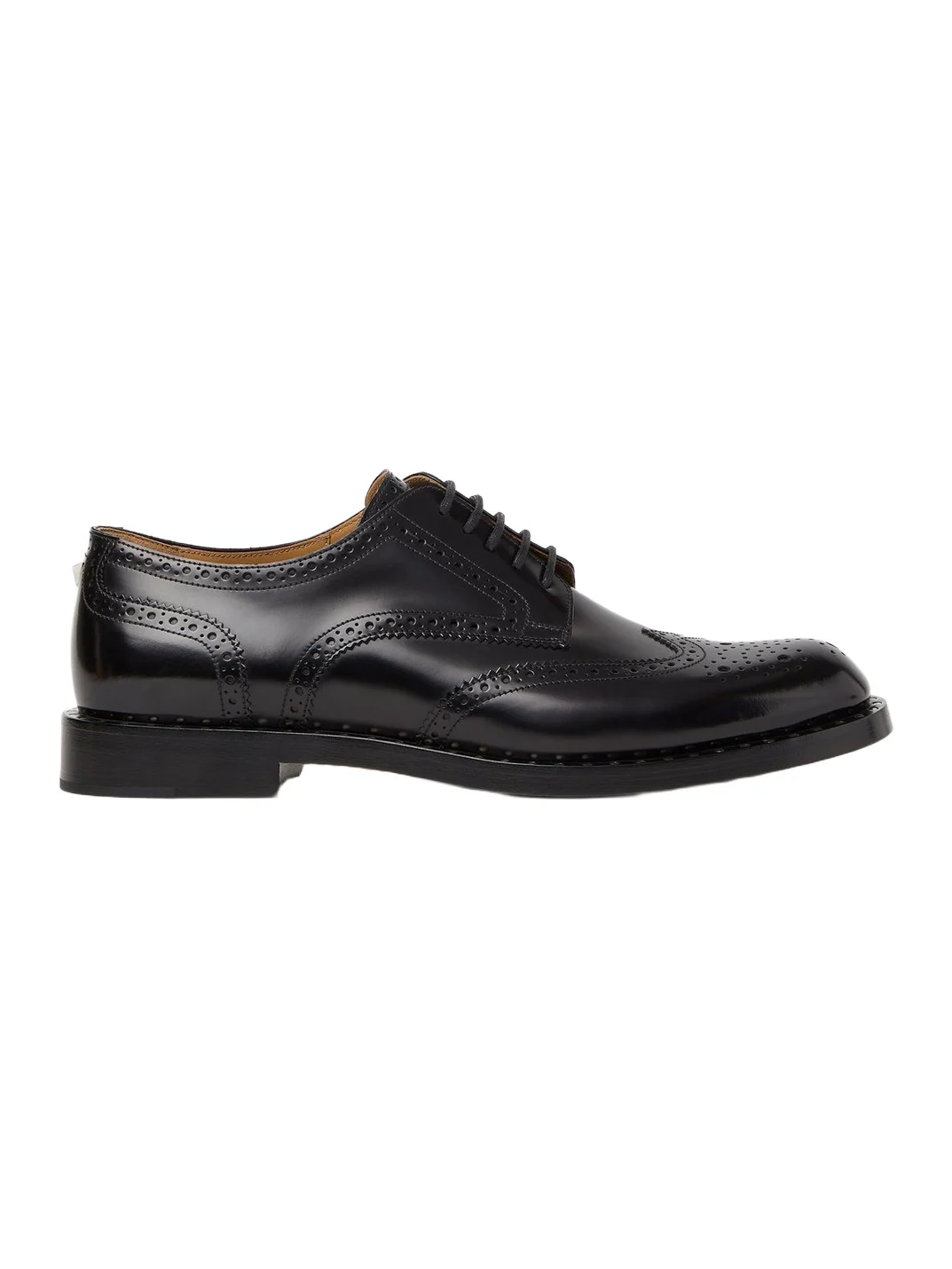 Fendi Leather Lace-Ups