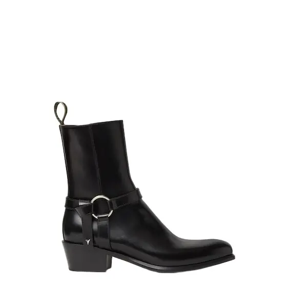 Fendi Two metal rings give the Double O ankle boot its | Image 1 Fendi Two metal rings give the Double O ankle boot its | Image 1