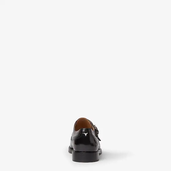 Fendi Leather Double Monk Straps | Thumbnail 3