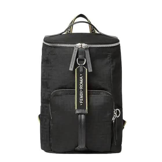 Fendi Spacious, cylindrical Tourist backpack made of Superlight | Image 1 Fendi Spacious, cylindrical Tourist backpack made of Superlight | Image 1