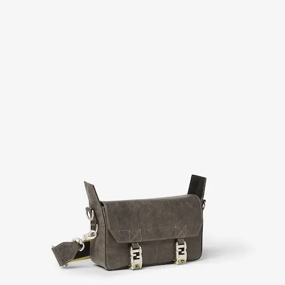 Fendi Flow Small Vintage-Effect Leather Bag | Thumbnail 2 Fendi Flow Small Vintage-Effect Leather Bag | Thumbnail 2