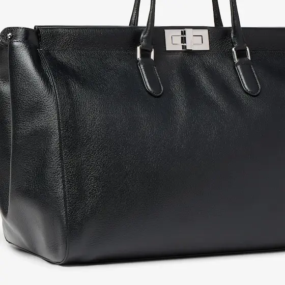 Fendi Peekaboo Tote Large Leather and Nappa Leather FF Bag | Thumbnail 5 Fendi Peekaboo Tote Large Leather and Nappa Leather FF Bag | Thumbnail 5