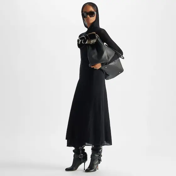 Fendi Peekaboo Tote Large Leather and Nappa Leather FF Bag | Thumbnail 6 Fendi Peekaboo Tote Large Leather and Nappa Leather FF Bag | Thumbnail 6
