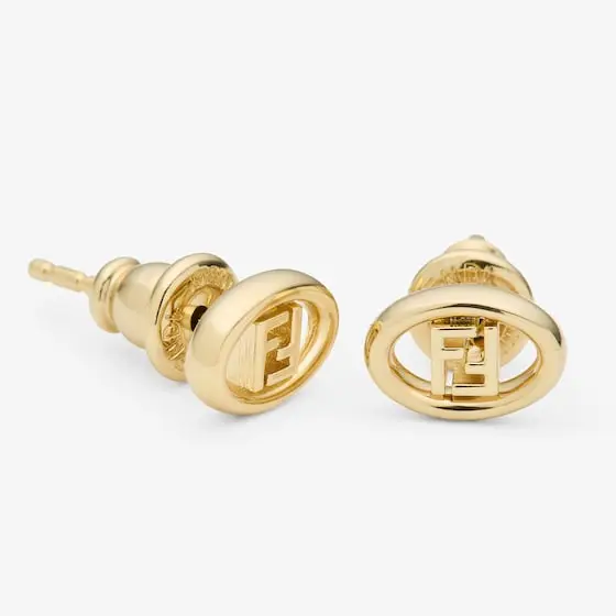 Fendi Orbit Stud Earrings | Thumbnail 2