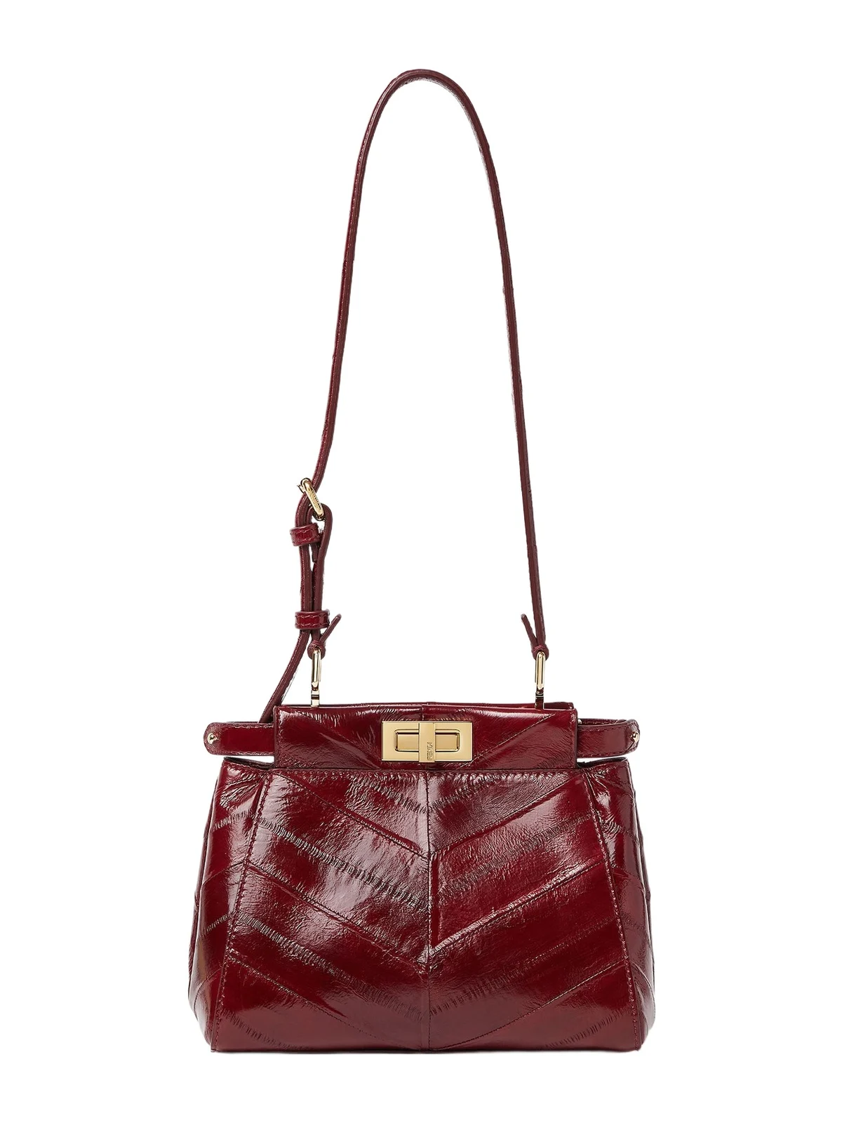 My Peekaboo XS Inlaid Hagfish Leather Bag
