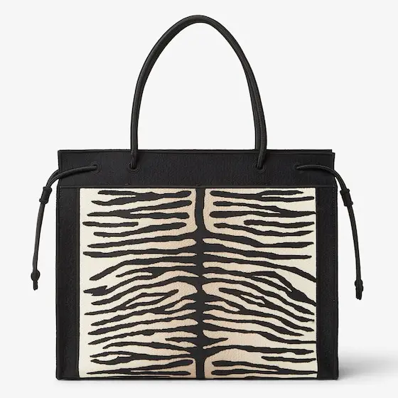 Fendi Magic Shopper Large Tiger-Effect Embroidered Fabric Shopper Bag | Thumbnail 3 Fendi Magic Shopper Large Tiger-Effect Embroidered Fabric Shopper Bag | Thumbnail 3
