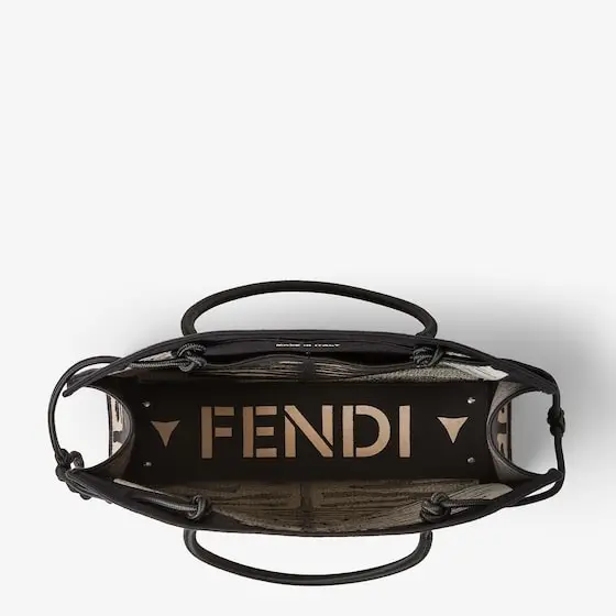 Fendi Magic Shopper Large Tiger-Effect Embroidered Fabric Shopper Bag | Thumbnail 4 Fendi Magic Shopper Large Tiger-Effect Embroidered Fabric Shopper Bag | Thumbnail 4