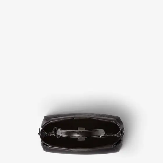 Fendi My Peekaboo Small Crackled Black Leather Bag | Thumbnail 4 Fendi My Peekaboo Small Crackled Black Leather Bag | Thumbnail 4