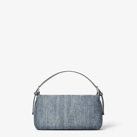 Fendi Baguette 26424 Denim Bag | Thumbnail 5 Fendi Baguette 26424 Denim Bag | Thumbnail 5